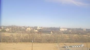 Weather camera view of Fort Hays State University.