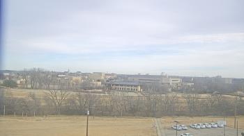 Weather camera view of Fort Hays State University.