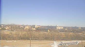 Weather camera view of Fort Hays State University.