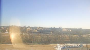 Weather camera view of Fort Hays State University.