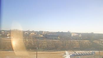 Weather camera view of Fort Hays State University.