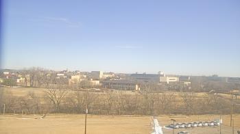 Weather camera view of Fort Hays State University.