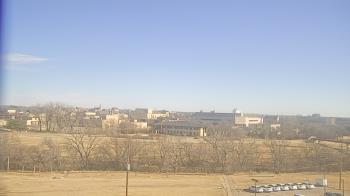 Weather camera view of Fort Hays State University.