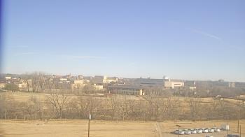 Weather camera view of Fort Hays State University.