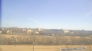 Weather camera view of Fort Hays State University.