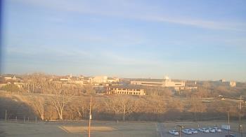 Weather camera view of Fort Hays State University.