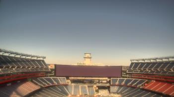 Weather camera view of Gillette Stadium.