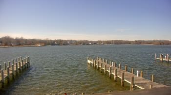 Weather camera view of Gibson Island Club.