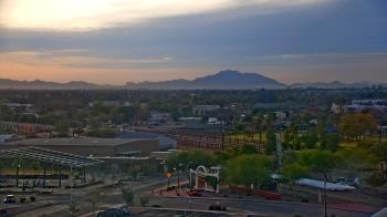 Weather camera view of Town of Gilbert.