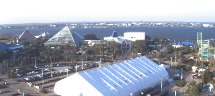 Weather camera view of Moody Gardens Inc..
