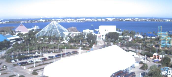 Weather camera view of Moody Gardens Inc..