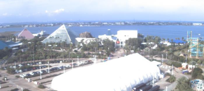 Weather camera view of Moody Gardens Inc..
