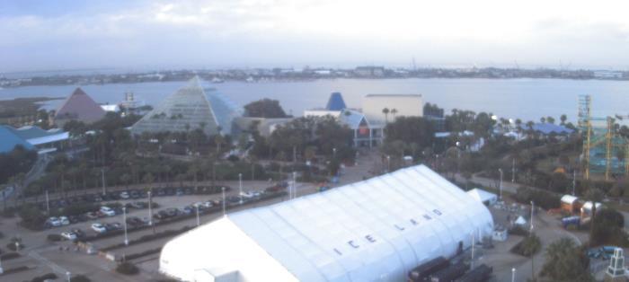 Weather camera view of Moody Gardens Inc..