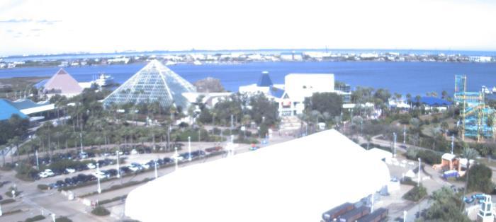 Weather camera view of Moody Gardens Inc..