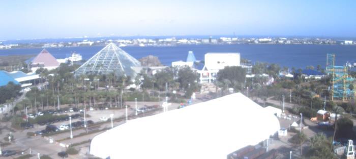 Weather camera view of Moody Gardens Inc..