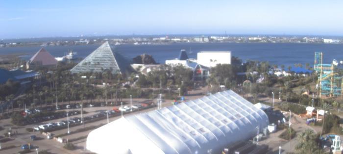 Weather camera view of Moody Gardens Inc..