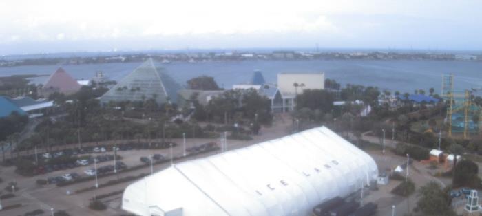 Weather camera view of Moody Gardens Inc..