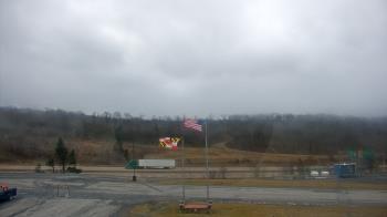 Weather camera view of Garrett County EMA - Grantsville County Roads.