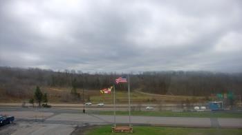 Weather camera view of Garrett County EMA - Grantsville County Roads.