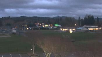 Weather camera view of Granite Falls High School.