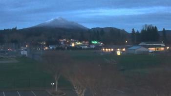 Weather camera view of Granite Falls High School.