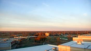 Weather camera view of Gravette High School.