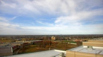 Weather camera view of Gravette High School.