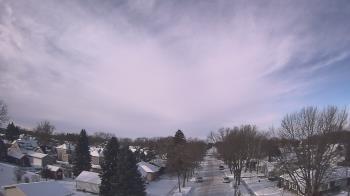 Weather camera view of Sibley East Middle and High School.