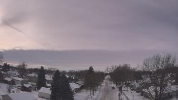 Weather camera view of Sibley East Middle and High School.