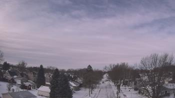Weather camera view of Sibley East Middle and High School.