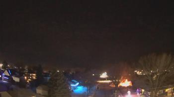 Weather camera view of Sibley East Middle and High School.