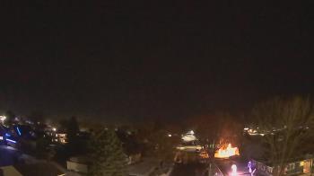 Weather camera view of Sibley East Middle and High School.