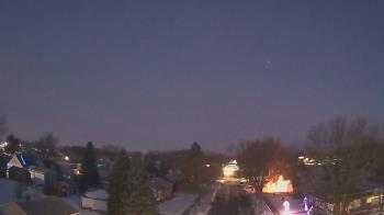 Weather camera view of Sibley East Middle and High School.