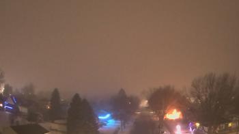 Weather camera view of Sibley East Middle and High School.