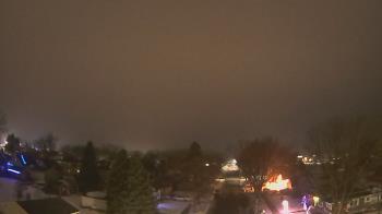 Weather camera view of Sibley East Middle and High School.