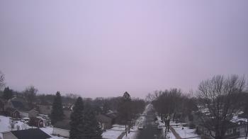 Weather camera view of Sibley East Middle and High School.