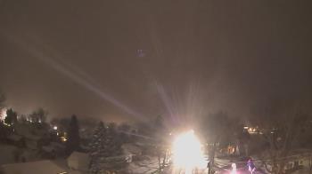 Weather camera view of Sibley East Middle and High School.