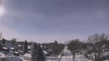 Weather camera view of Sibley East Middle and High School.