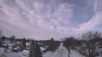 Weather camera view of Sibley East Middle and High School.