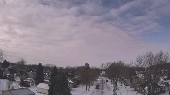 Weather camera view of Sibley East Middle and High School.