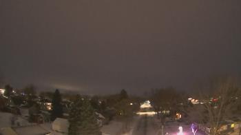 Weather camera view of Sibley East Middle and High School.