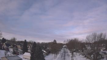 Weather camera view of Sibley East Middle and High School.