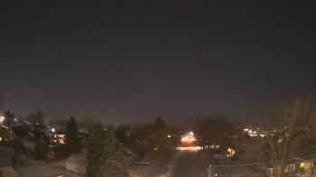 Weather camera view of Sibley East Middle and High School.