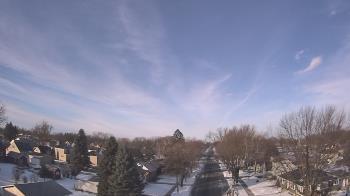 Weather camera view of Sibley East Middle and High School.