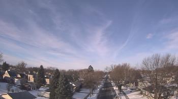 Weather camera view of Sibley East Middle and High School.