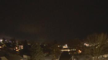 Weather camera view of Sibley East Middle and High School.