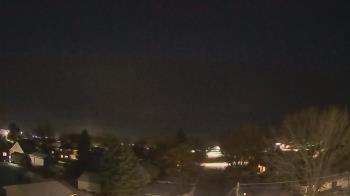 Weather camera view of Sibley East Middle and High School.