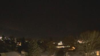 Weather camera view of Sibley East Middle and High School.