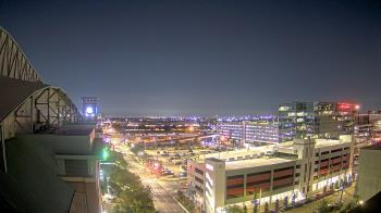 Weather camera view of Minute Maid Park.