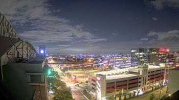 Weather camera view of Minute Maid Park.